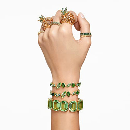 Crystal Bracelet With Mixed-Cut Stones