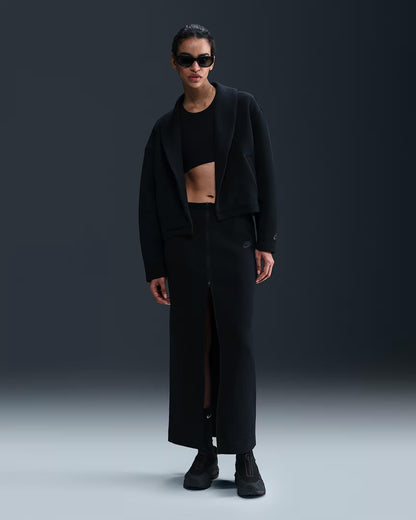 Oversized Fleece Blazer With Sporty Tailored Fit
