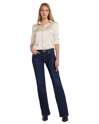 Classic Bootcut Jeans With Flattering Fit