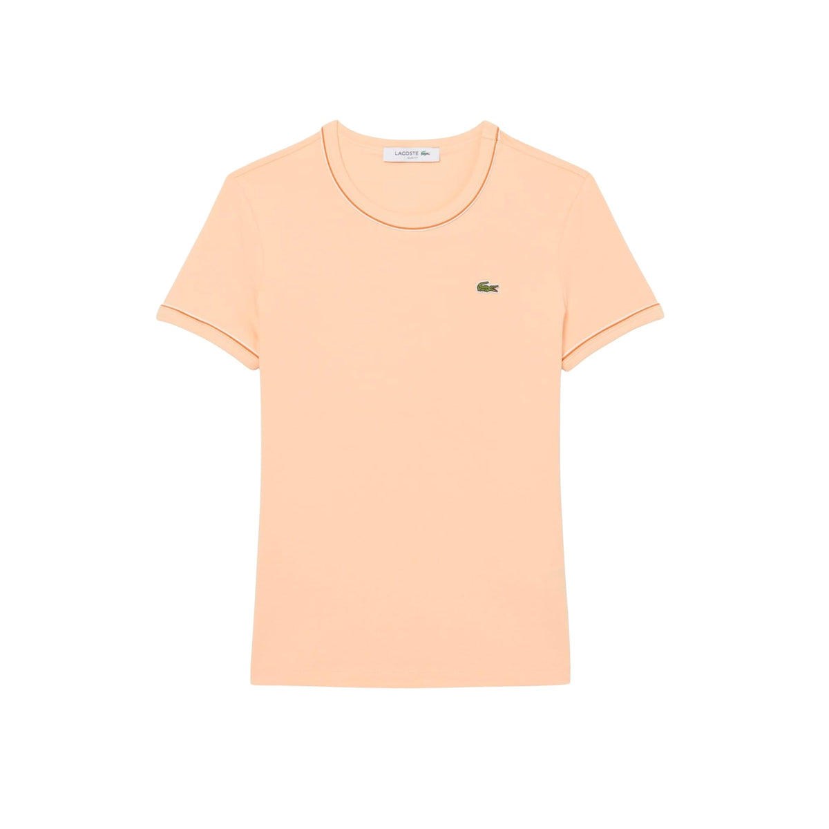 Cotton Jersey T-Shirt With Contrast Trim
