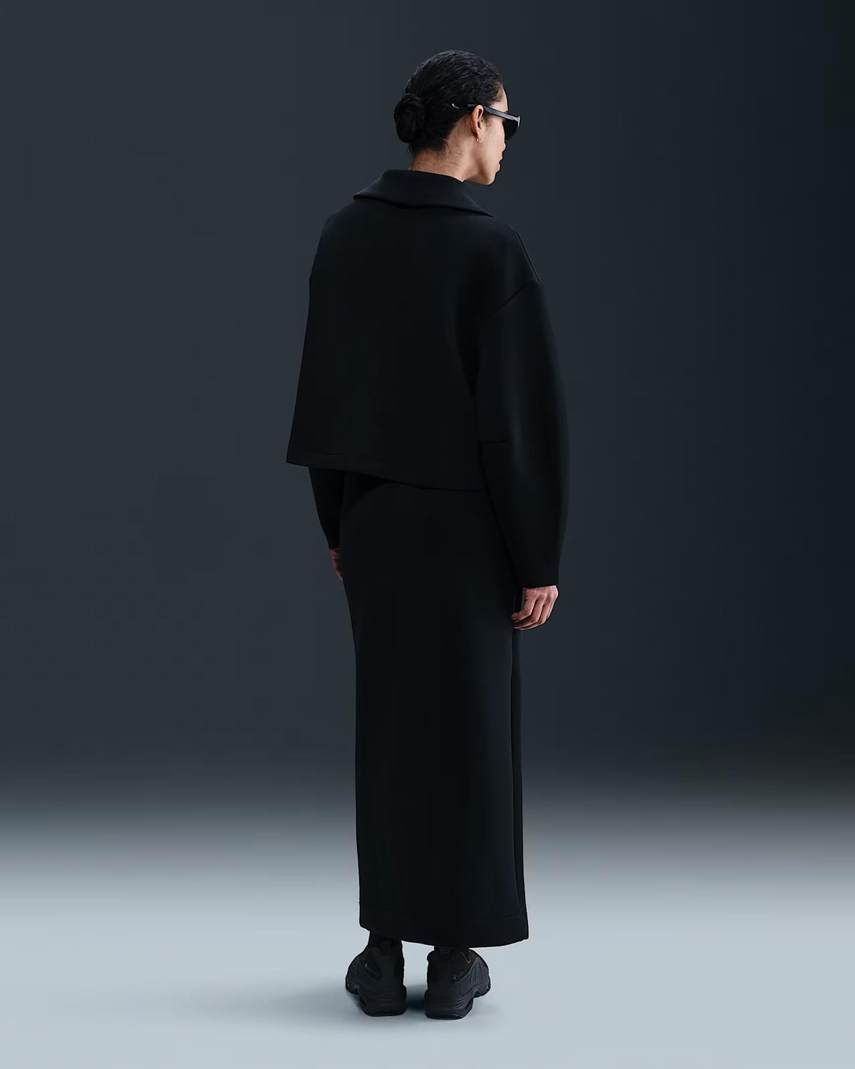 Oversized Fleece Blazer With Sporty Tailored Fit