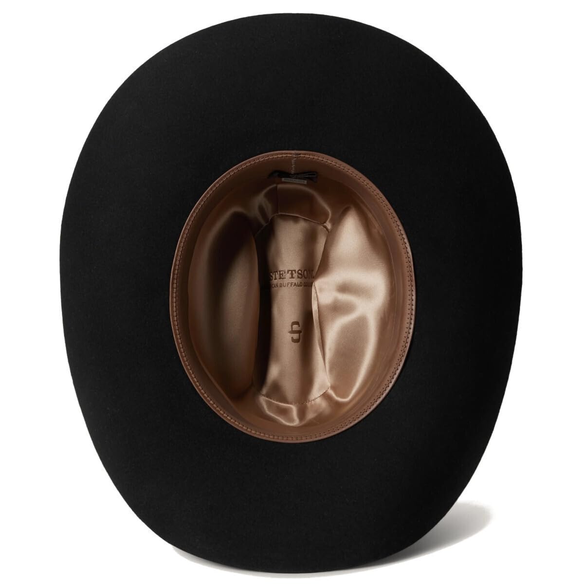 Wool Cowboy Hat With Structured Western Brim