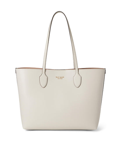 Large Saffiano Leather Tote With Structured Shape
