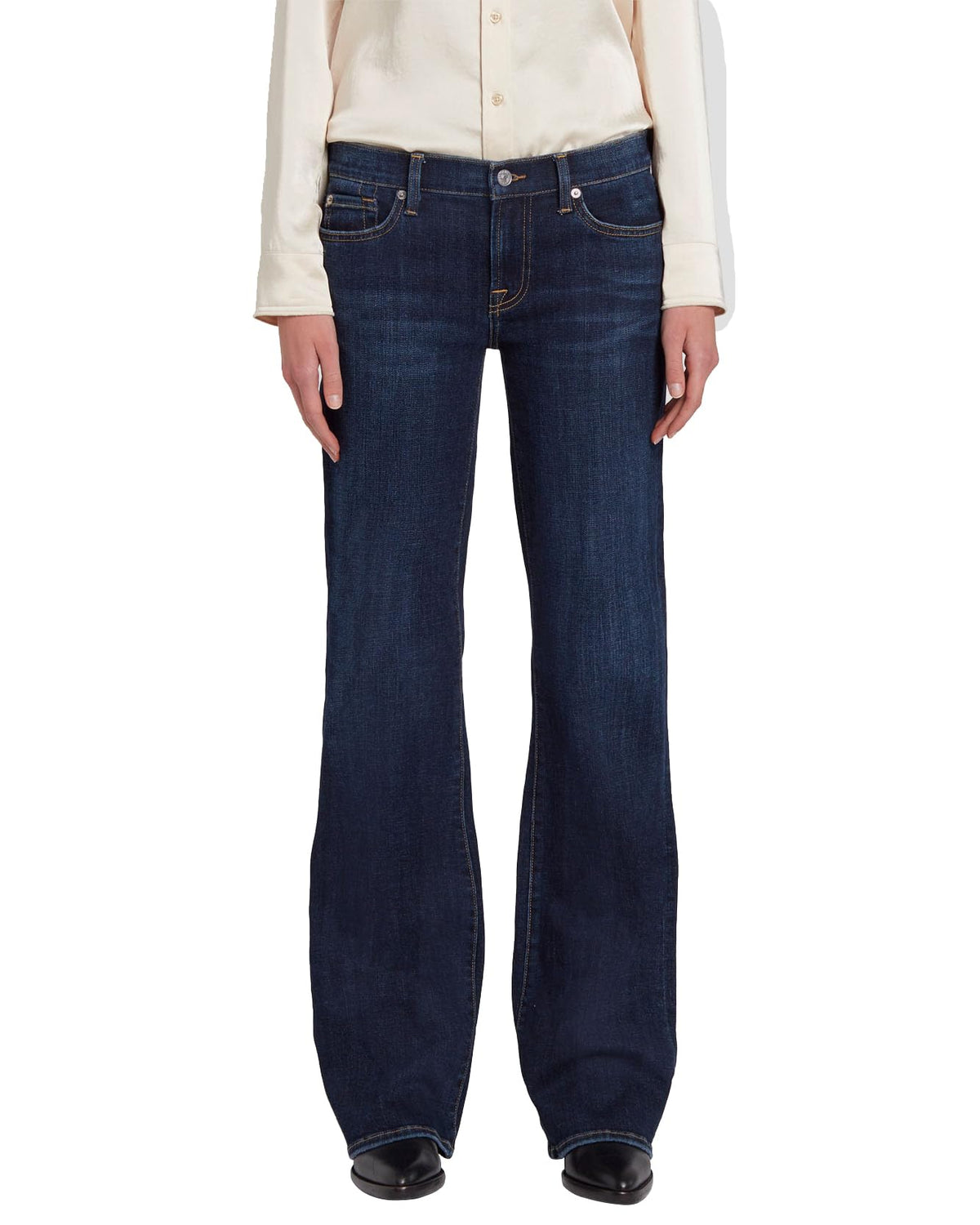 Classic Bootcut Jeans With Flattering Fit