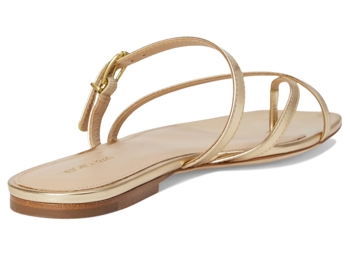 Leather Slide Sandals With Minimalist Design
