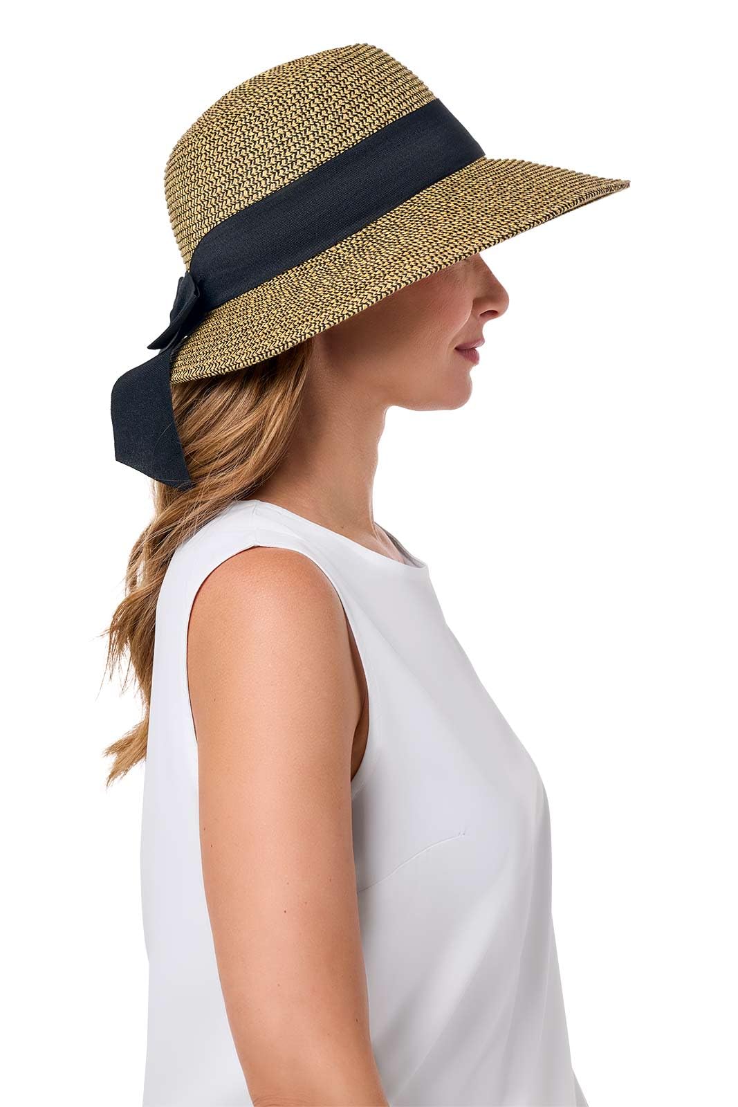 UPF 50+ Sun Hat With Ribbon Detail