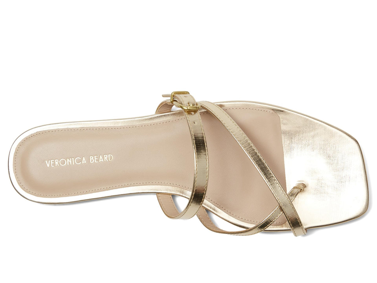 Leather Slide Sandals With Minimalist Design