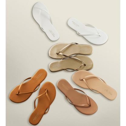 Memory Foam Flip Flops With Cushioned Footbed