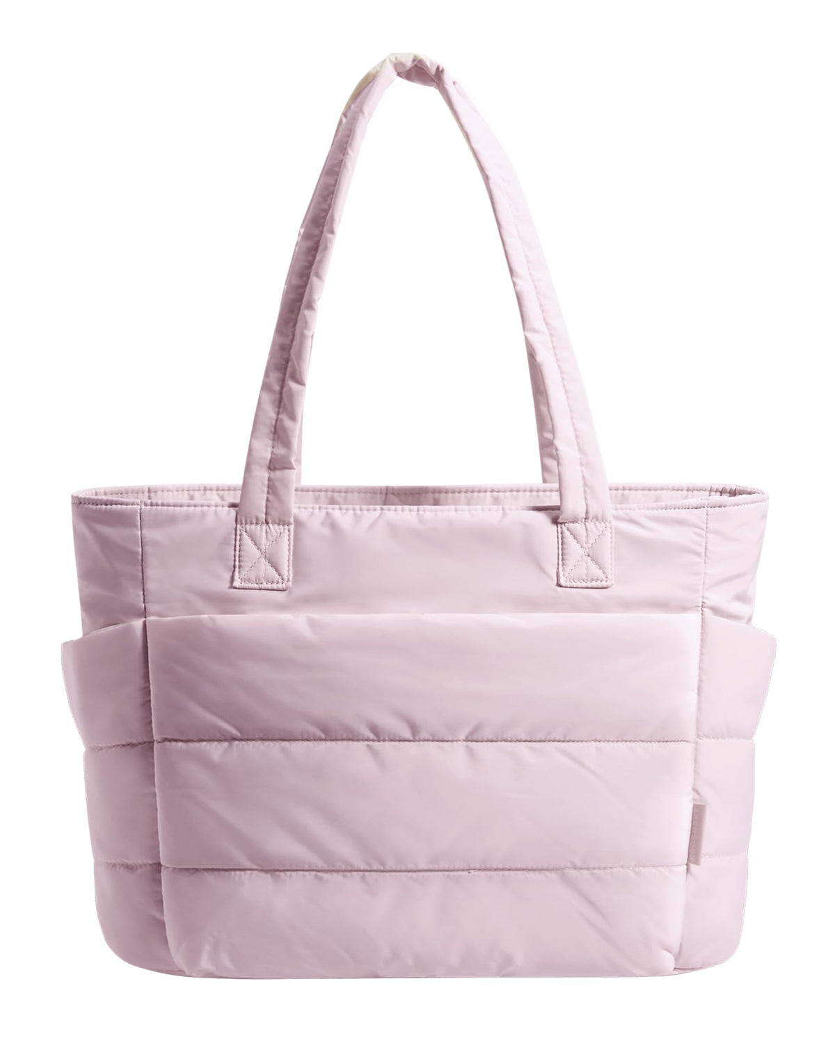 Lightweight Puffer Tote Bag With Soft Structure