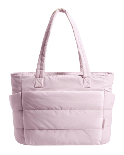 Lightweight Puffer Tote Bag With Soft Structure