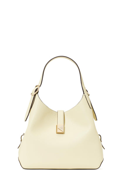Structured Crossbody Tote Bag With Refined Finish