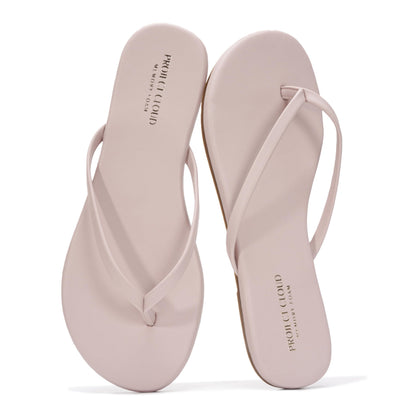 Memory Foam Flip Flops With Cushioned Footbed