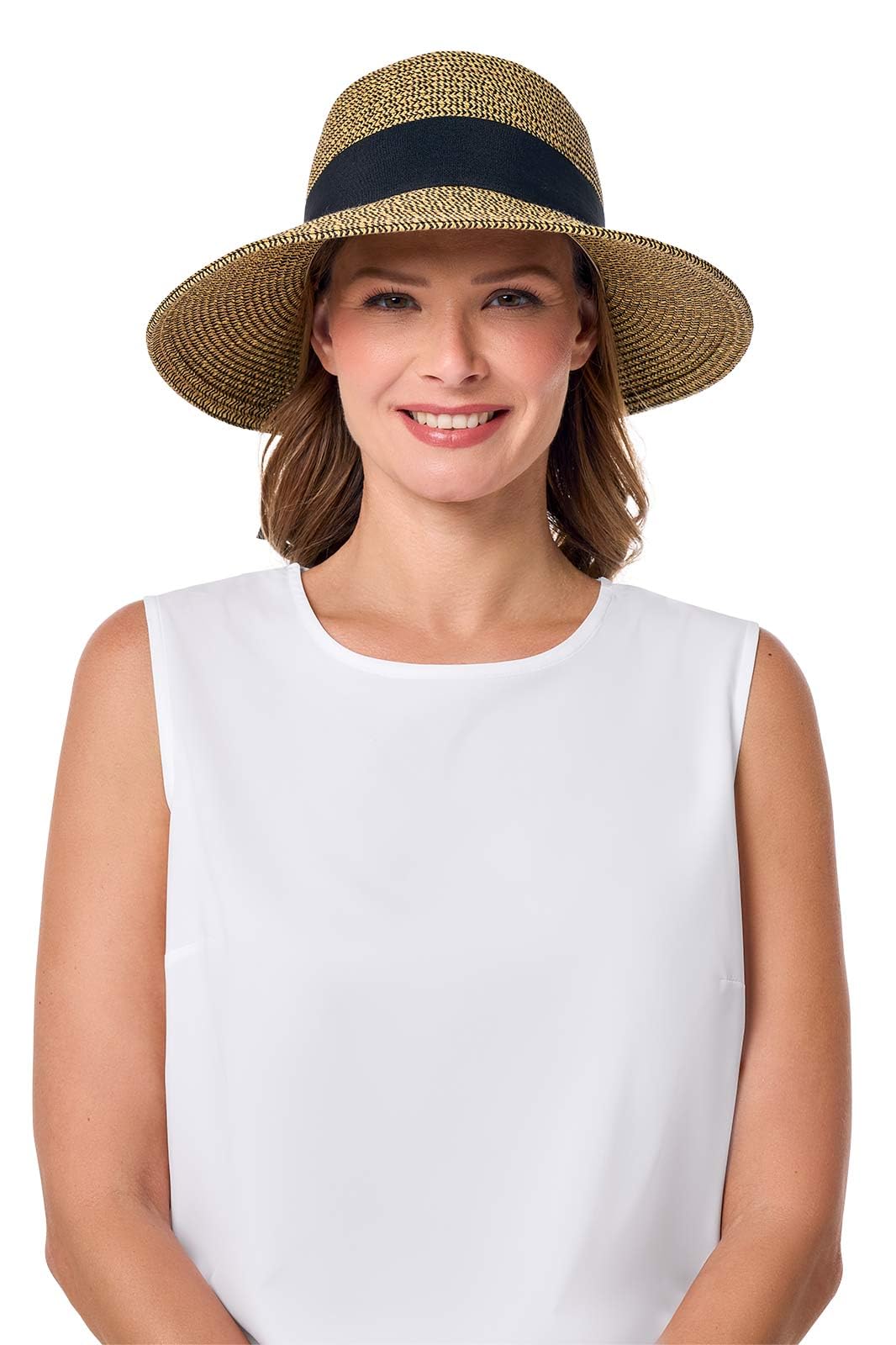 UPF 50+ Sun Hat With Ribbon Detail
