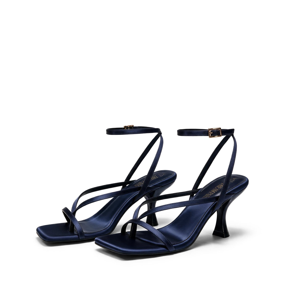 Thong Kitten Heel Sandals With Minimal Straps