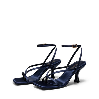 Thong Kitten Heel Sandals With Minimal Straps