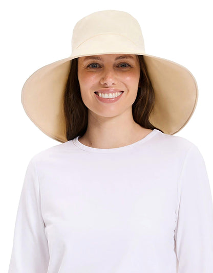 UPF 50+ Ultra-Wide Brim Sun Hat