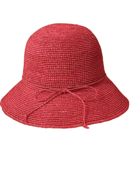 Handwoven Raffia Sun Hat With Wide Brim