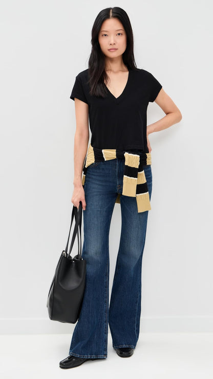 Relaxed Cotton Crewneck T-Shirt
