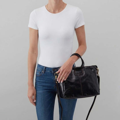 Structured Medium Satchel With Refined Silhouette