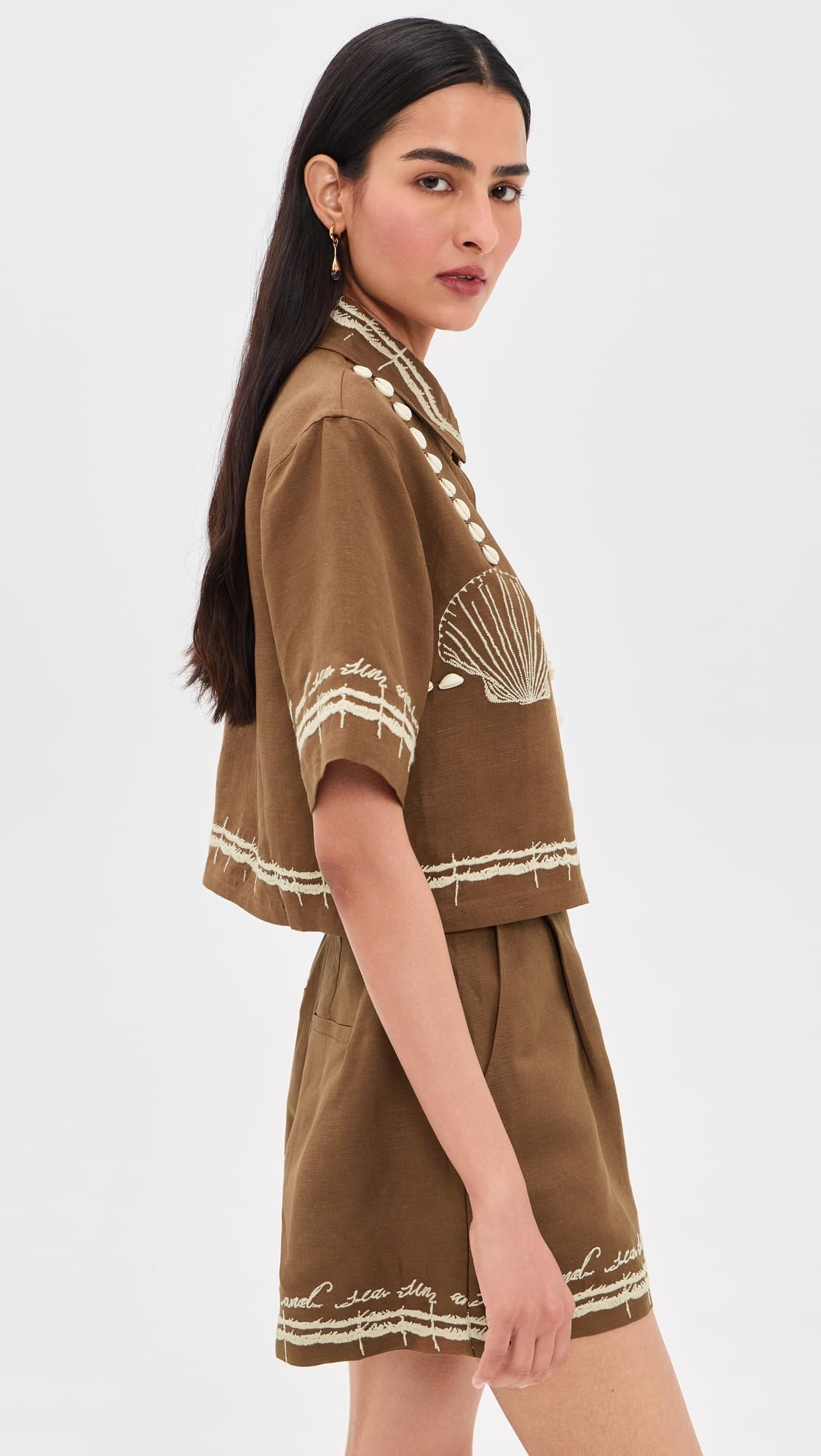 Relaxed Short-Sleeve Camp Shirt