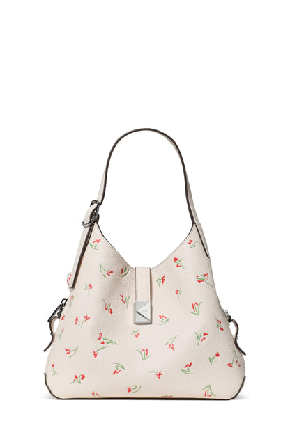 Structured Crossbody Tote Bag With Refined Finish