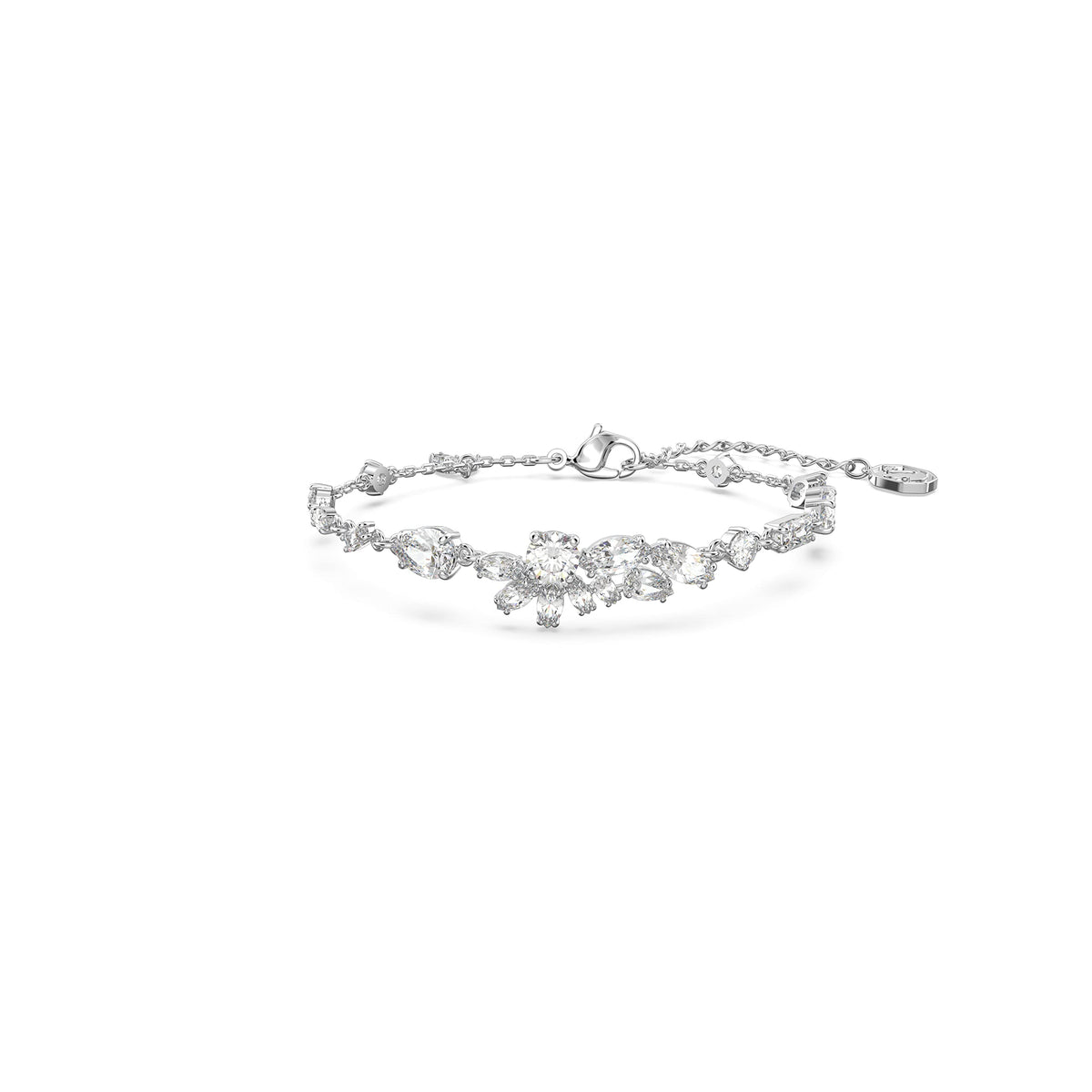 Crystal Bracelet With Mixed-Cut Stones