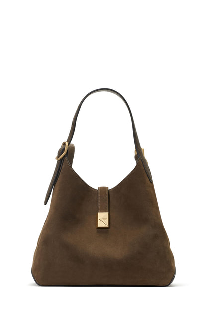 Structured Crossbody Tote Bag With Refined Finish