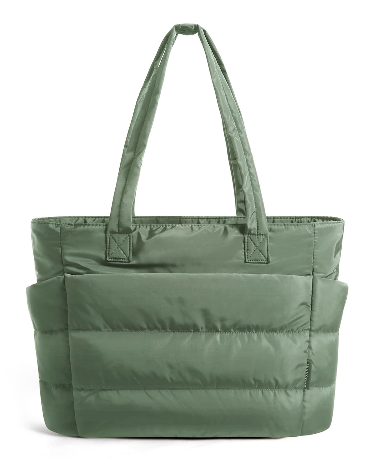 Lightweight Puffer Tote Bag With Soft Structure