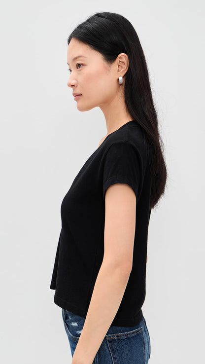 Relaxed Cotton Crewneck T-Shirt