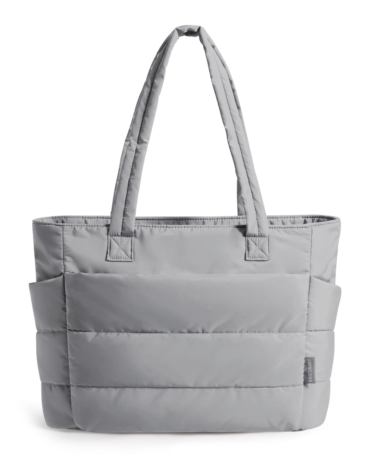 Lightweight Puffer Tote Bag With Soft Structure