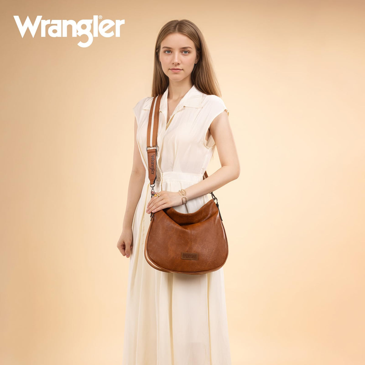 Slouchy Hobo Crossbody Bag With Shoulder Strap