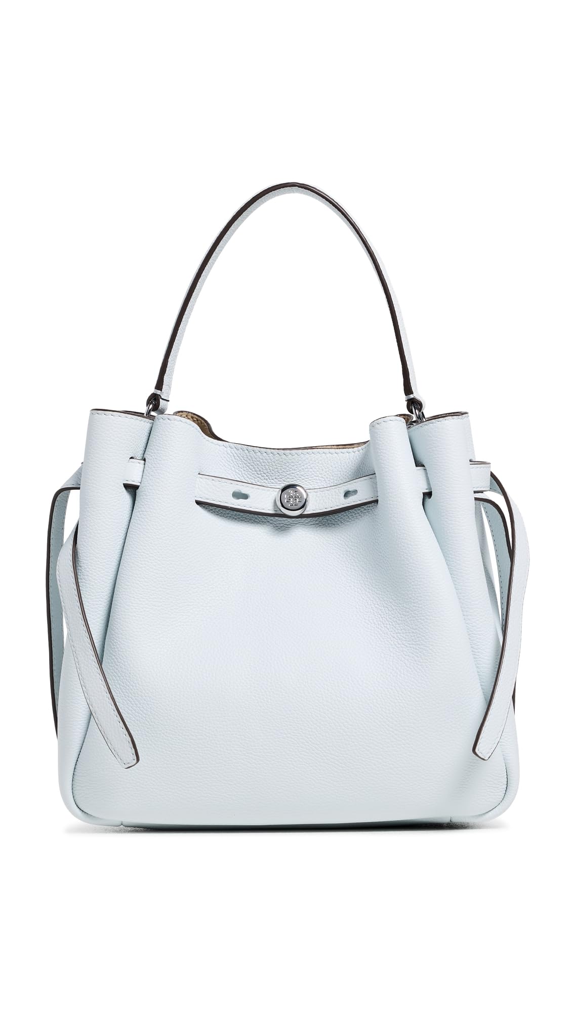 Structured Bucket Bag With Refined Silhouette