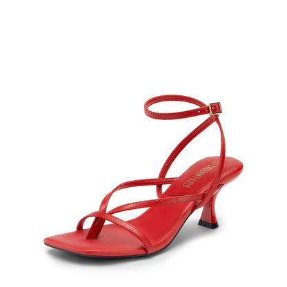Thong Kitten Heel Sandals With Minimal Straps
