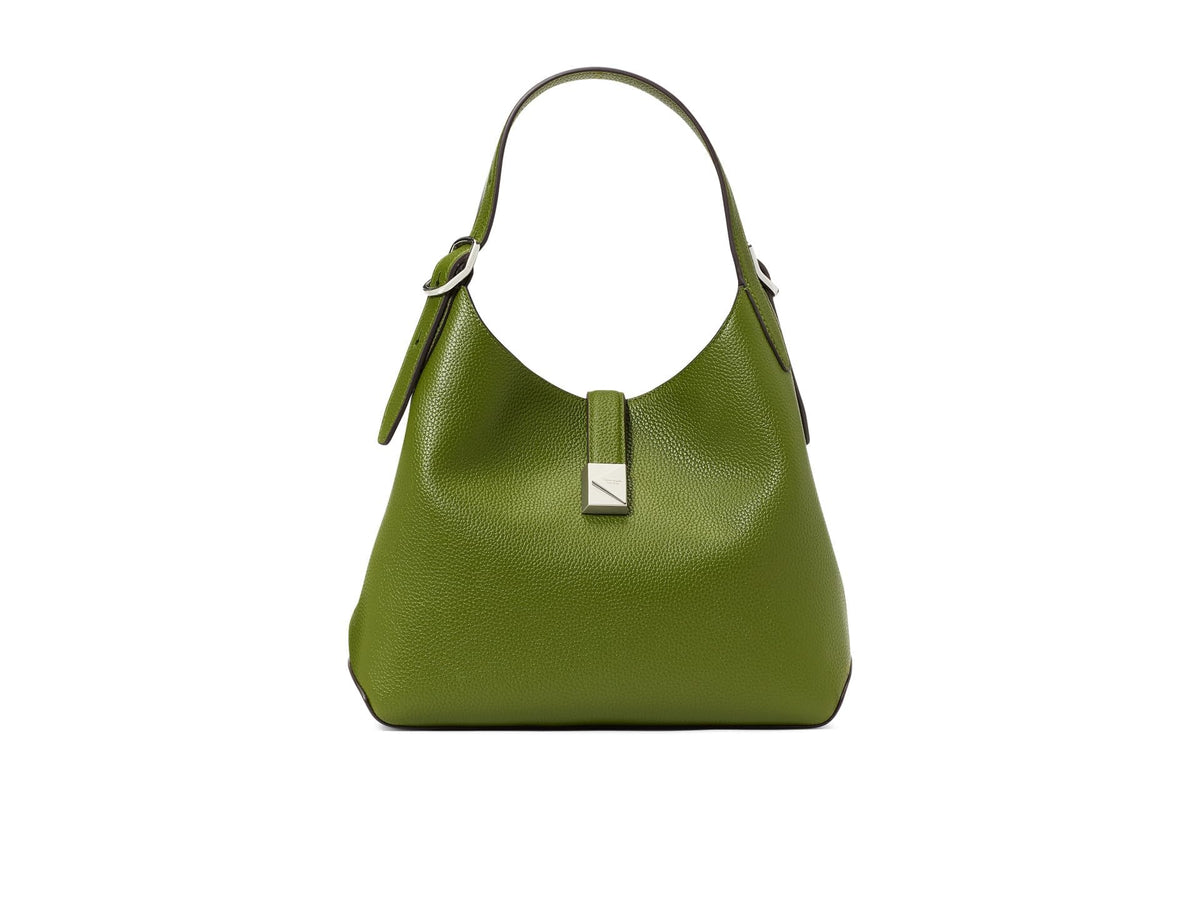 Structured Crossbody Tote Bag With Refined Finish