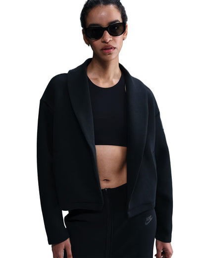 Oversized Fleece Blazer With Sporty Tailored Fit