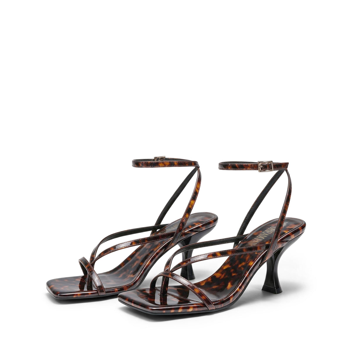 Thong Kitten Heel Sandals With Minimal Straps