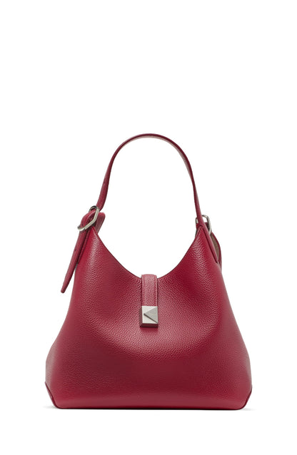 Structured Crossbody Tote Bag With Refined Finish