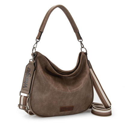 Slouchy Hobo Crossbody Bag With Shoulder Strap