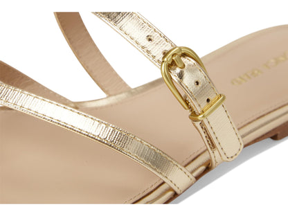 Leather Slide Sandals With Minimalist Design