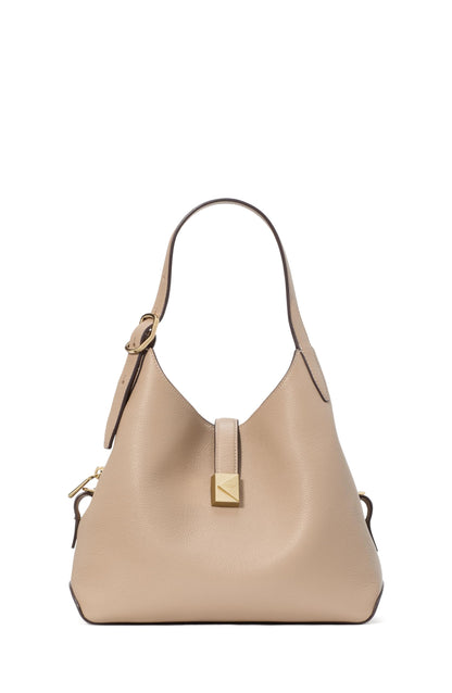 Structured Crossbody Tote Bag With Refined Finish