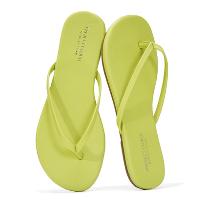 Memory Foam Flip Flops With Cushioned Footbed