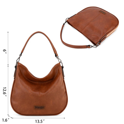 Slouchy Hobo Crossbody Bag With Shoulder Strap