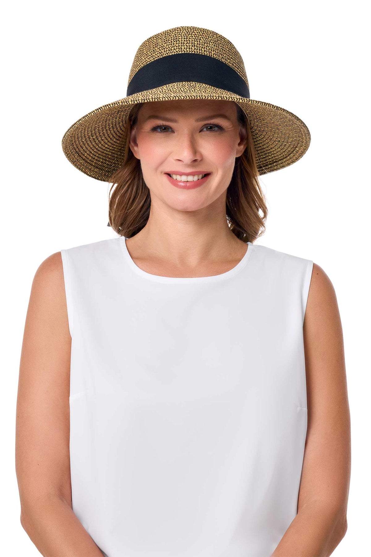UPF 50+ Sun Hat With Ribbon Detail
