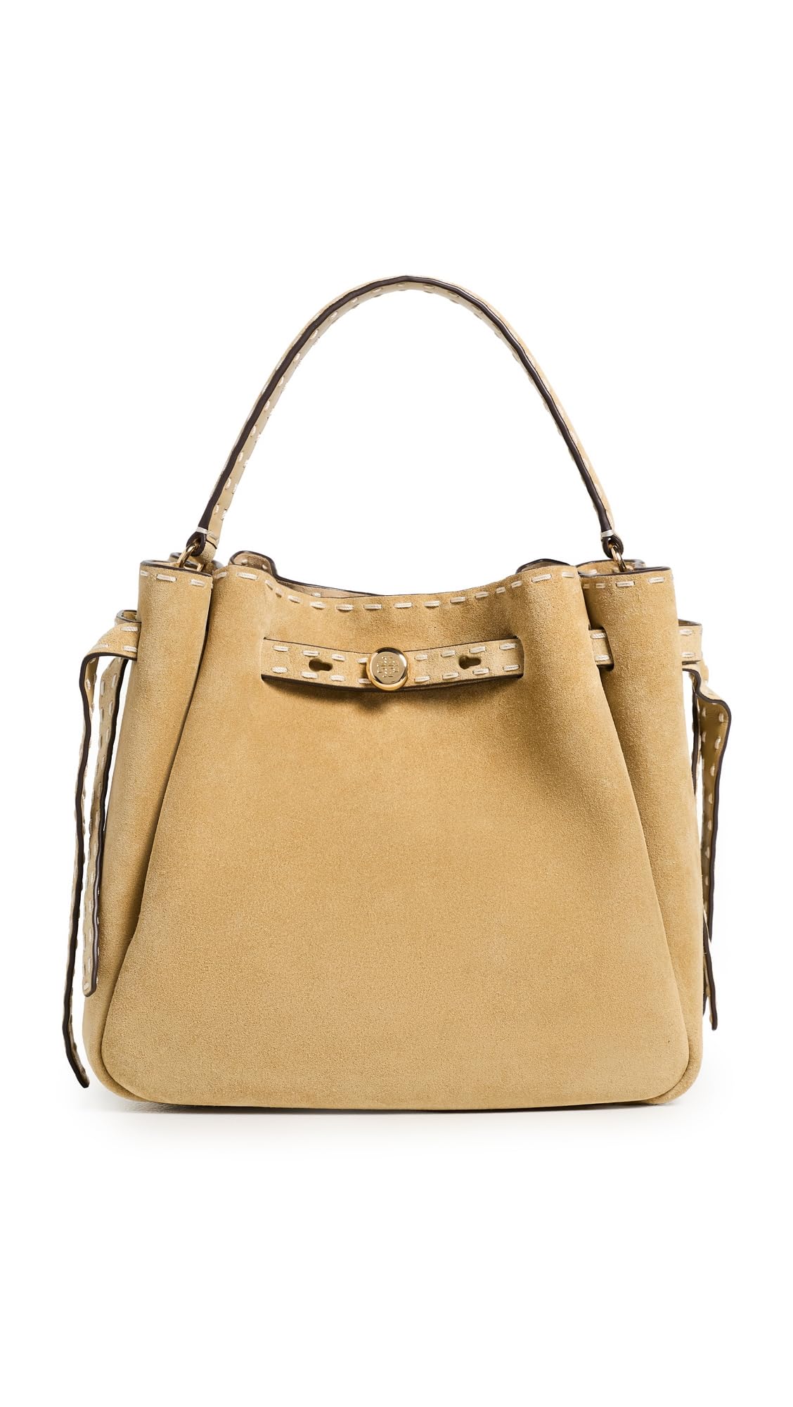 Structured Bucket Bag With Refined Silhouette