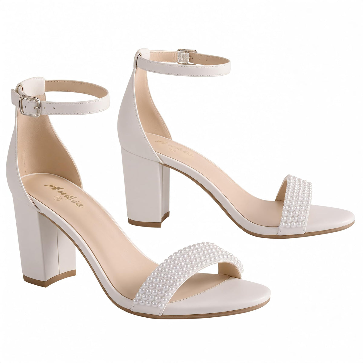 Open-Toe Sandals With Chunky Block Heel