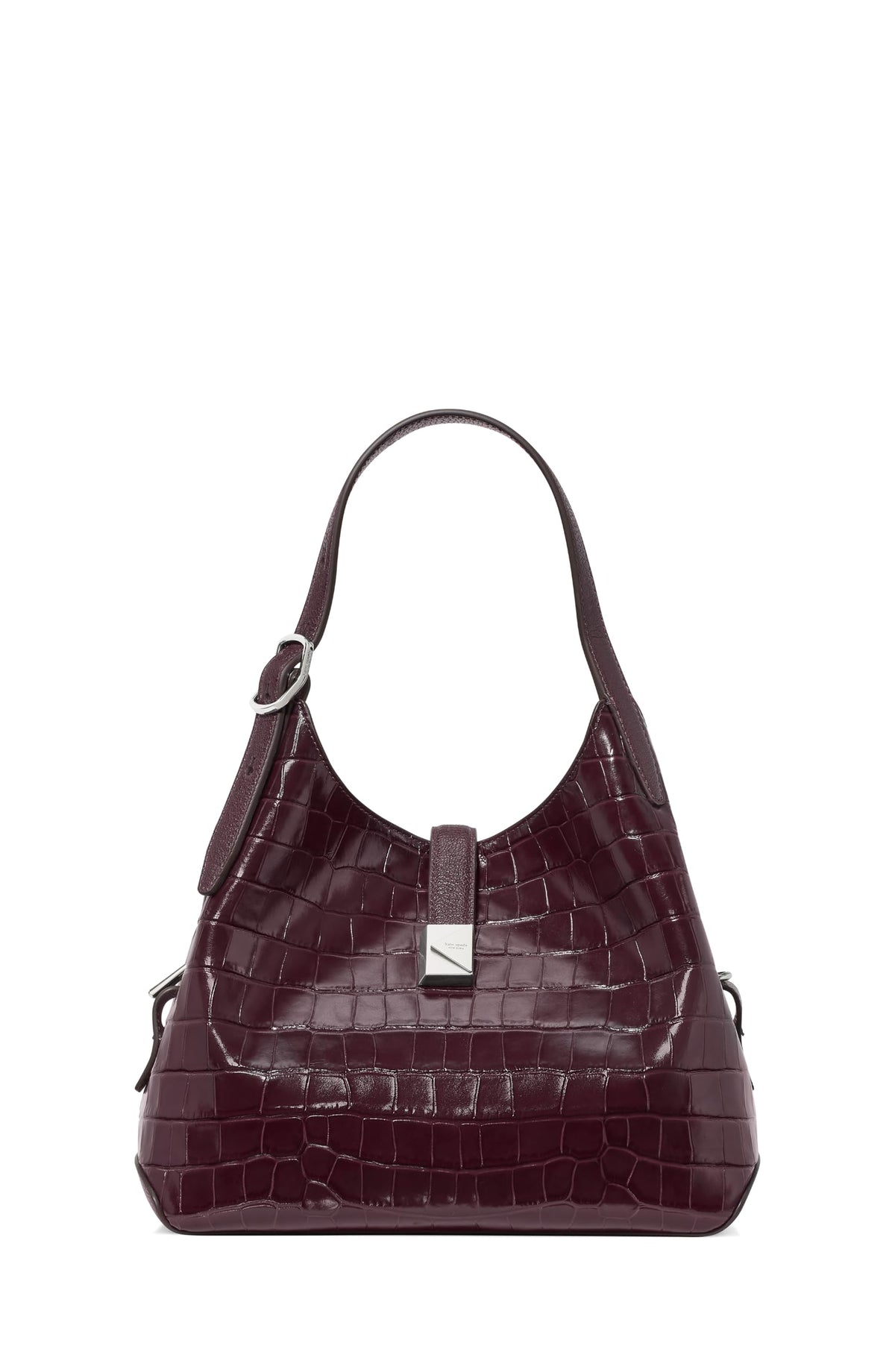 Structured Crossbody Tote Bag With Refined Finish