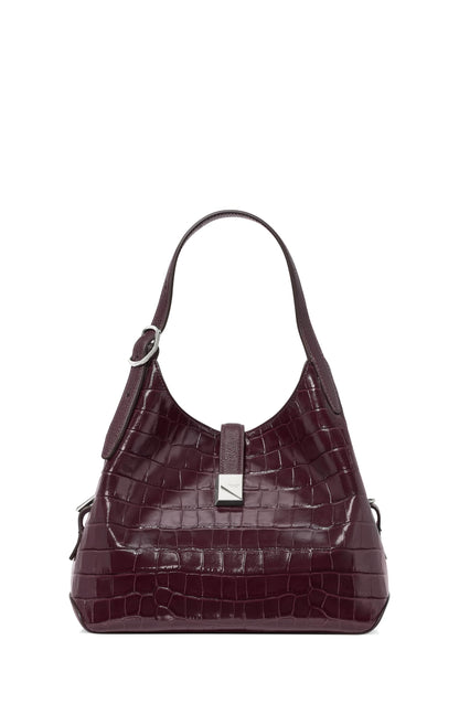 Structured Crossbody Tote Bag With Refined Finish