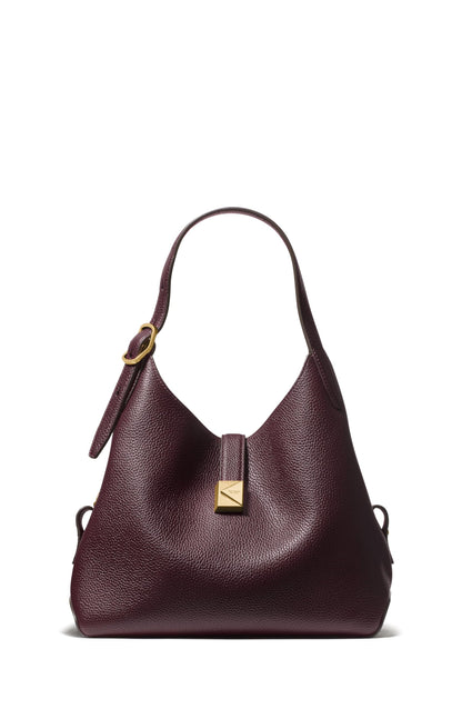 Structured Crossbody Tote Bag With Refined Finish