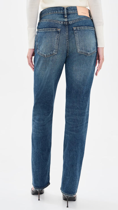 Vintage Straight-Leg Jeans With Classic Fit