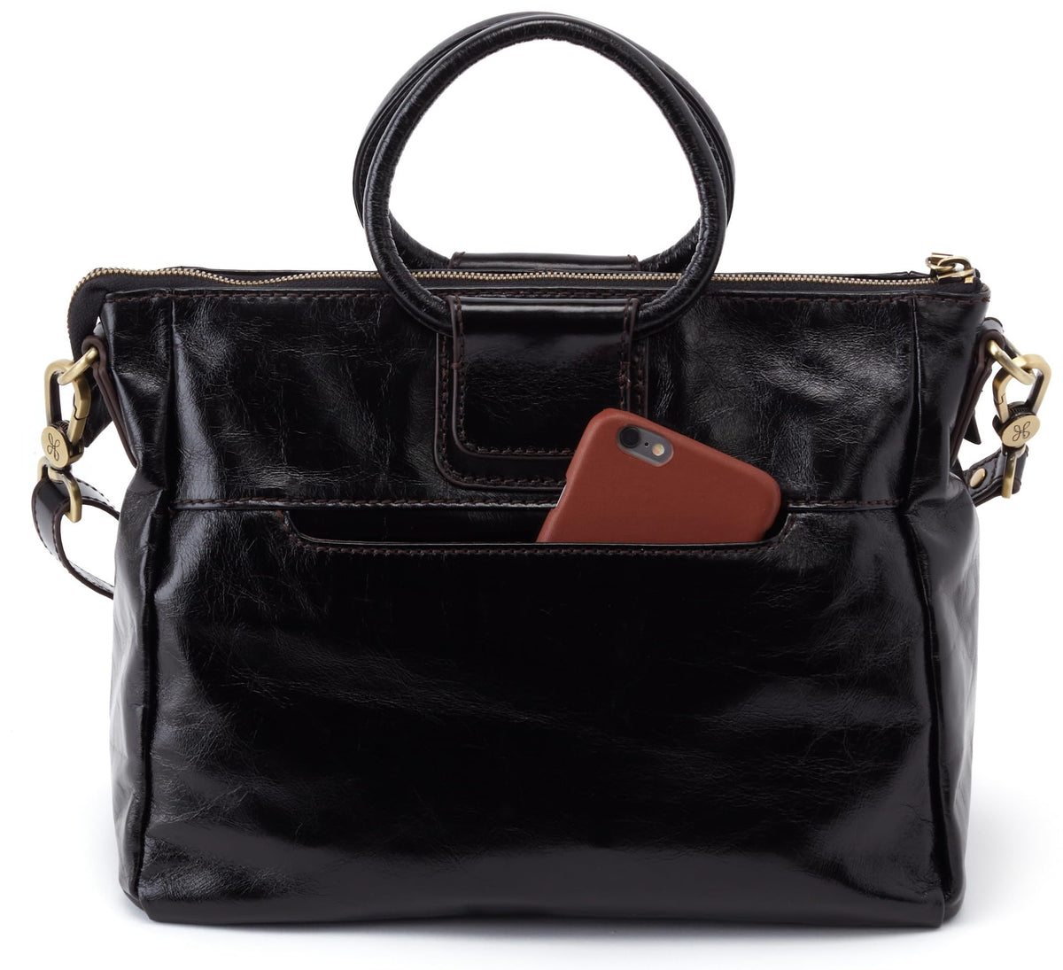 Structured Medium Satchel With Refined Silhouette